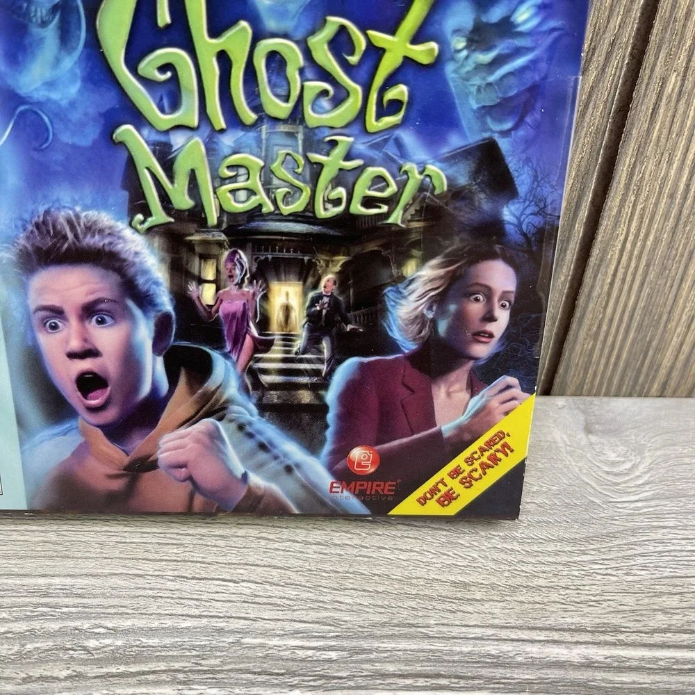 Ghost Master PC CD Rom Game Pc Video Game New SEALED